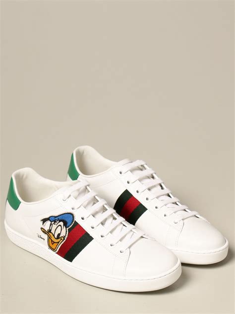 disney gucci sneaker|Gucci donald duck sneakers.